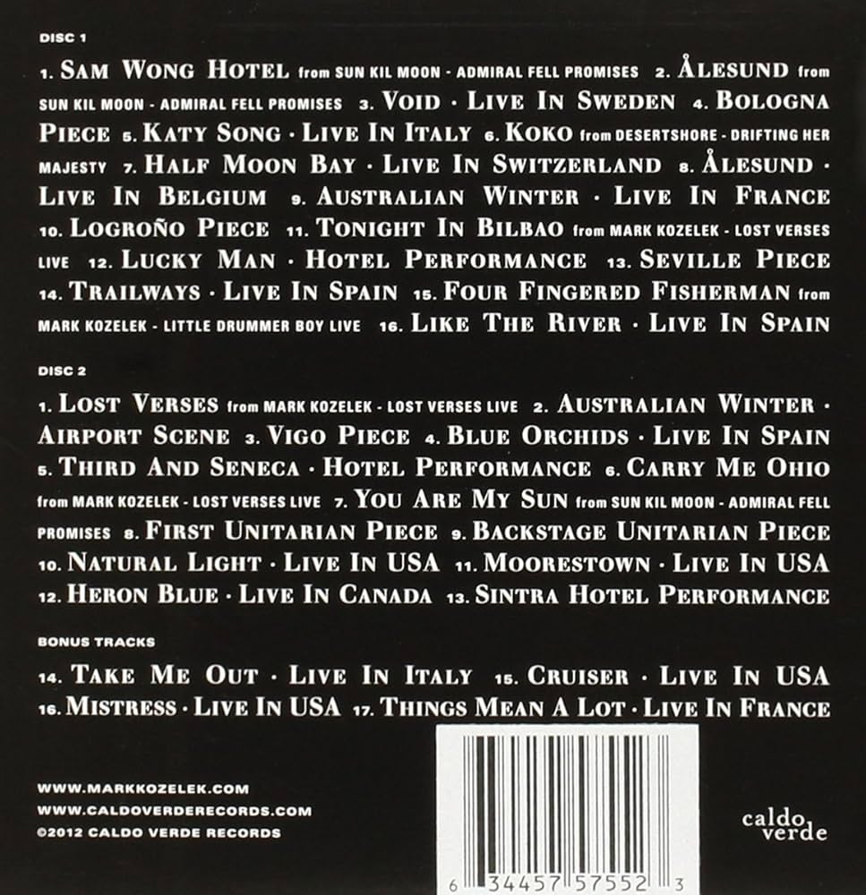 その他 Mark Kozelek on Tour / [DVD] その他 Mark Kozelek on Tour / [DVD] その他 Mark Kozelek on